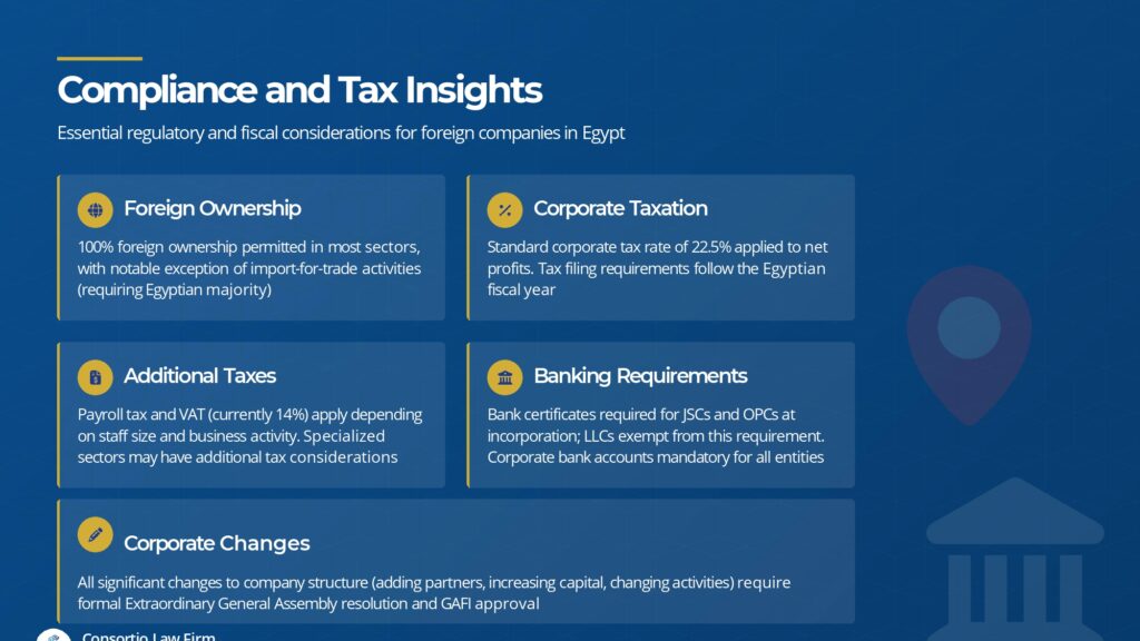 mısırda şirketlerin vergilendirme süreçleri nasıl ilerlemektedir mevzuat uyumu nasıl olur
